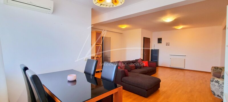 Baneasa, apartament cu trei camere mobilat, utilat si doua locuri de parcare in subteran.